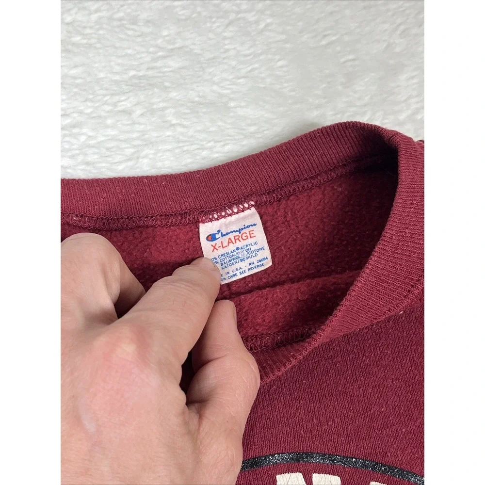 Vintage Champion NFL Sweatshirt Size XL Phoenix Cardinals Graphic Football 1980s